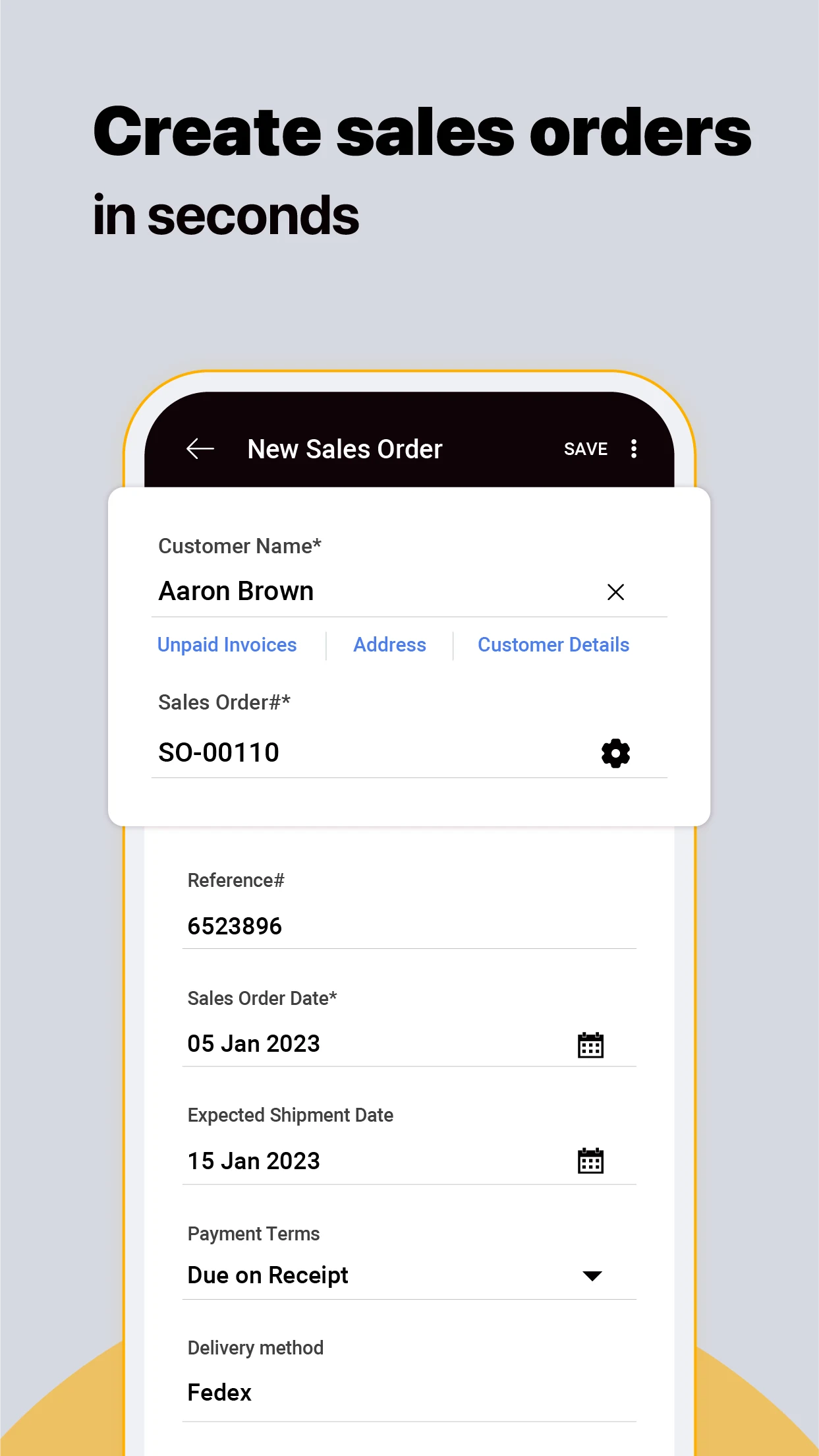Inventory Management App -Zoho screenshot