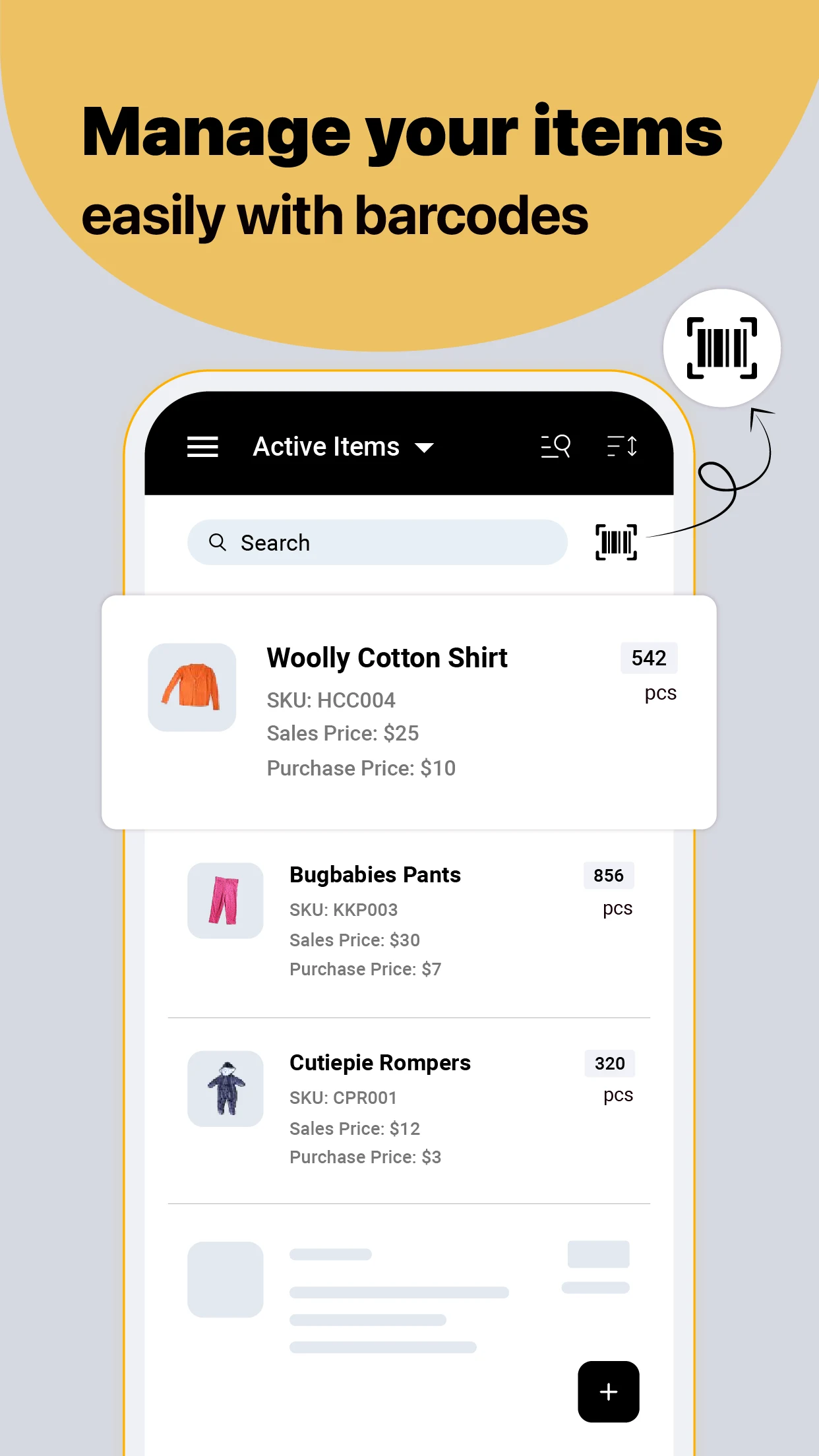 Inventory Management App -Zoho screenshot
